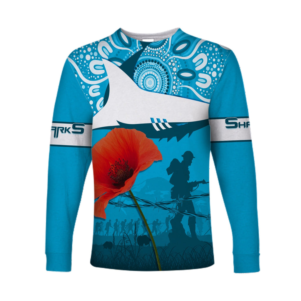 sharkies-rugby-long-sleeve-shirt-shirt-anzac-day-barb-wire-style