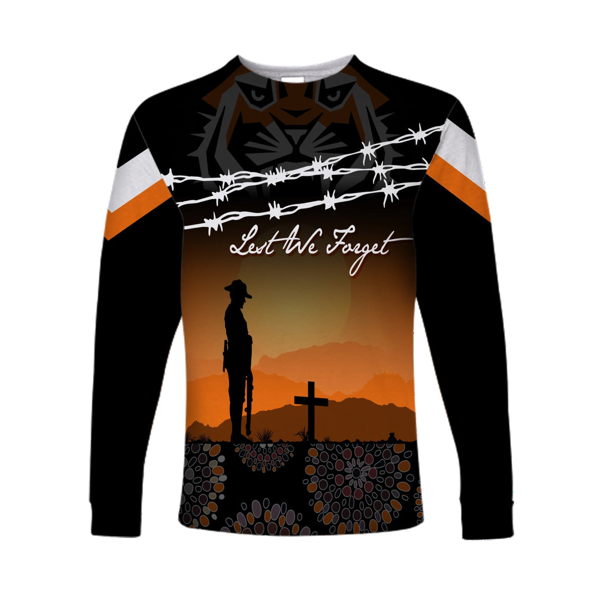 the-tigers-rugby-personalised-long-sleeves-shirt-anzac-day-lest-we-forget