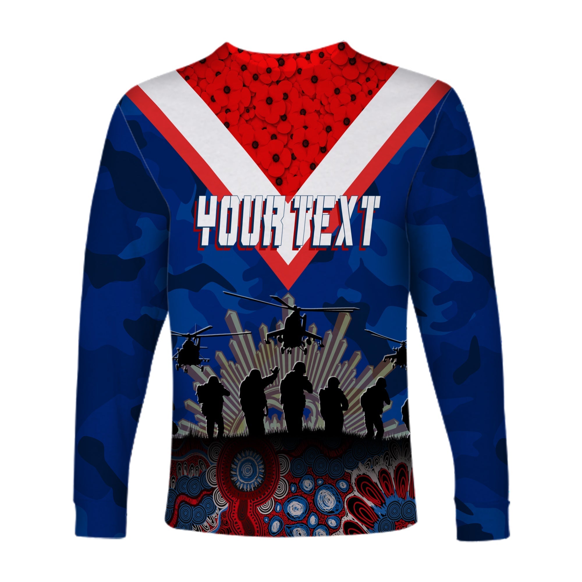 roosters-rugby-personalised-long-sleeves-shirt-anzac-day-camouflage-vibes