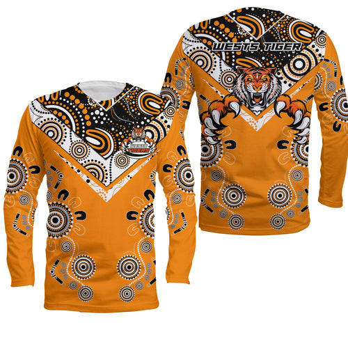 Wests Tiger Rugby Aboriginal Pattern 