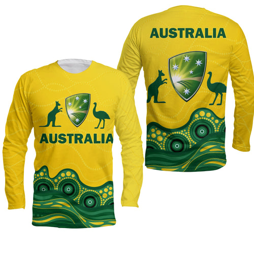 Australia Cricket Aboriginal Pattern ICC Wolrd Cup 2023 Hoodie - LT2
