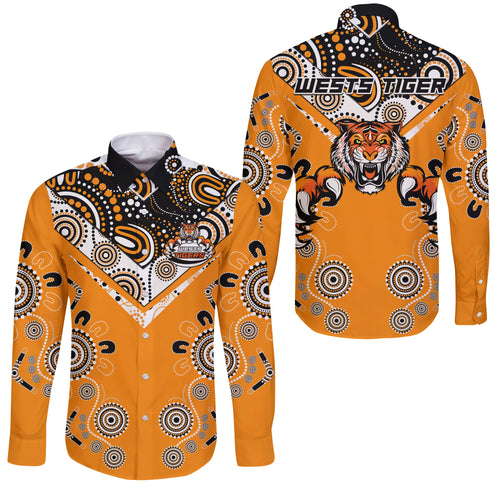 Wests Tiger Rugby Aboriginal Pattern 