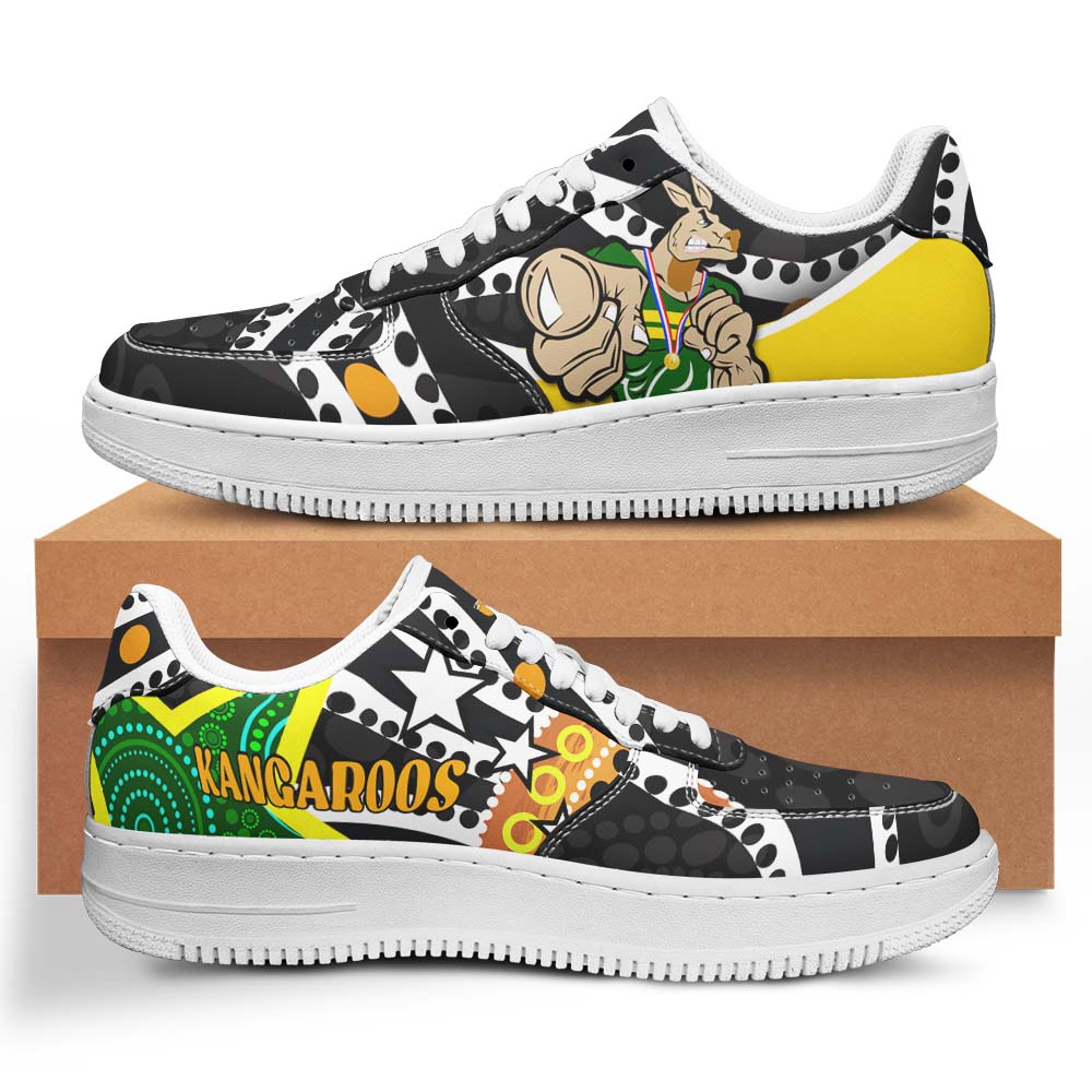 kangaroos-rugby-low-top-sneakers-f1-kangraroo-australian-rugby-league-go-the-roos-indigenous-low-top-sneakers