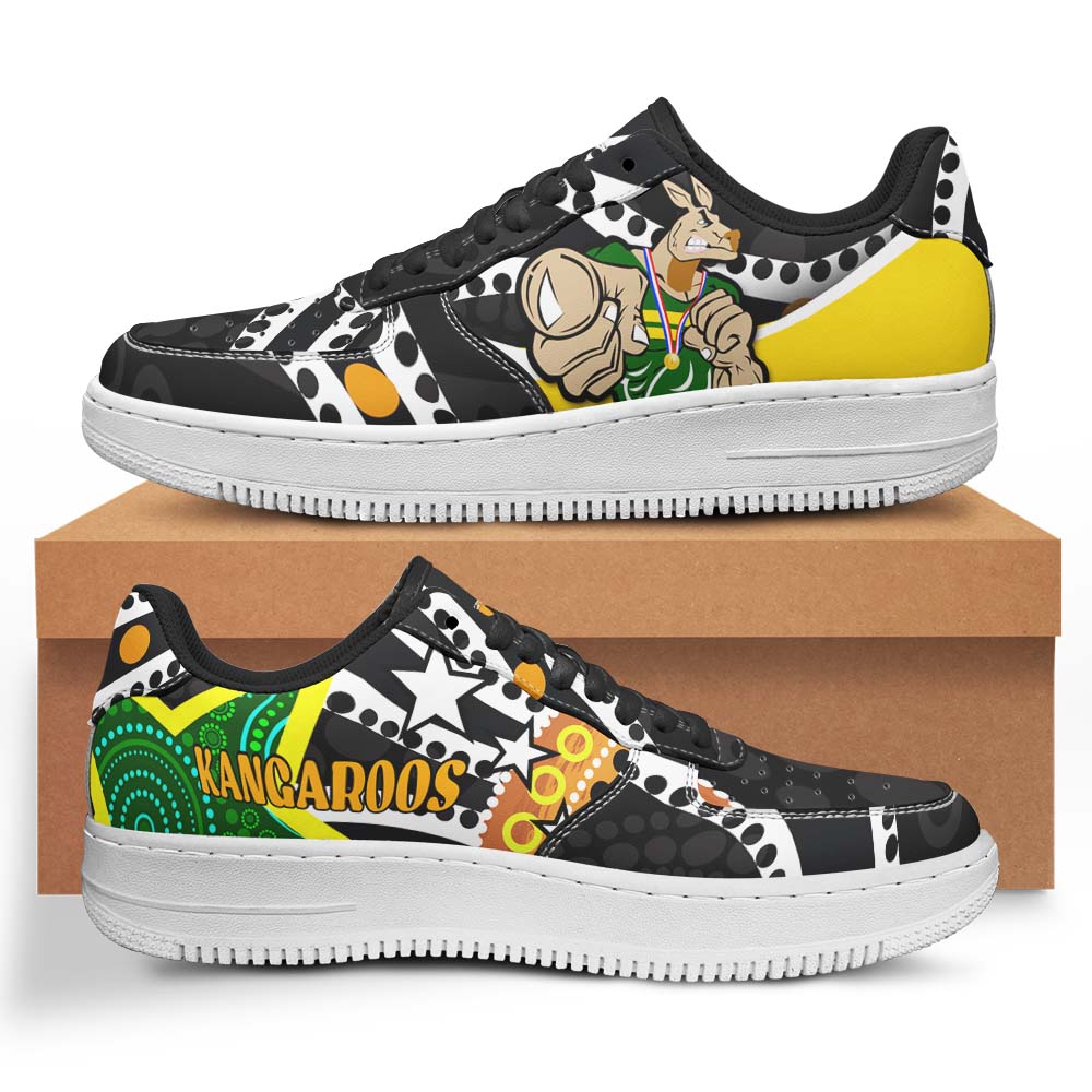 kangaroos-rugby-low-top-sneakers-f1-kangraroo-australian-rugby-league-go-the-roos-indigenous-low-top-sneakers