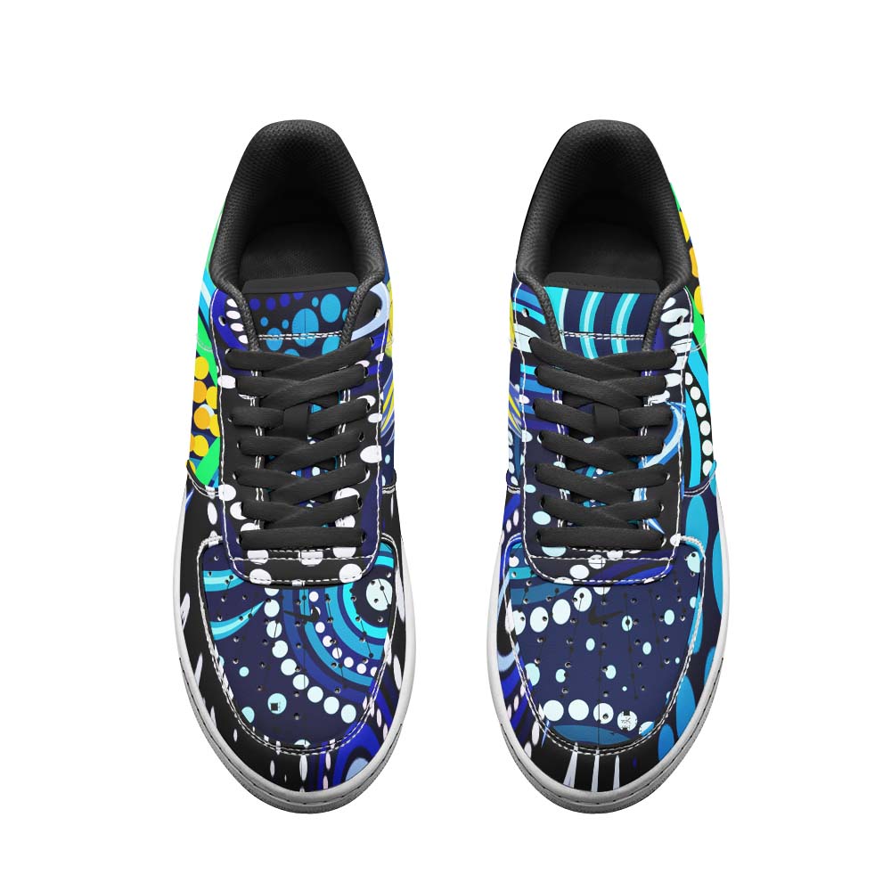 eels-rugby-low-top-sneakers-f1-eels-rugby-with-aboriginal-pattern-indigenous-sneakers