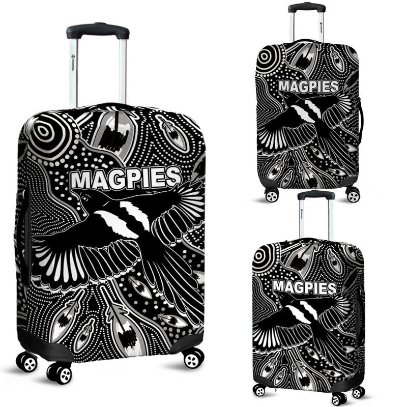 collingwood-magpies-luggage-cover-aboriginal-art
