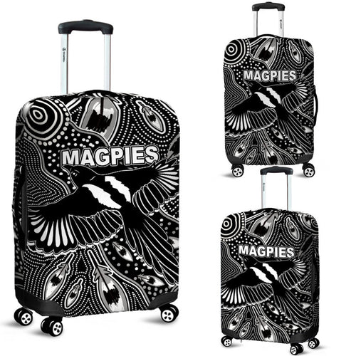 collingwood-magpies-luggage-cover-aboriginal-art