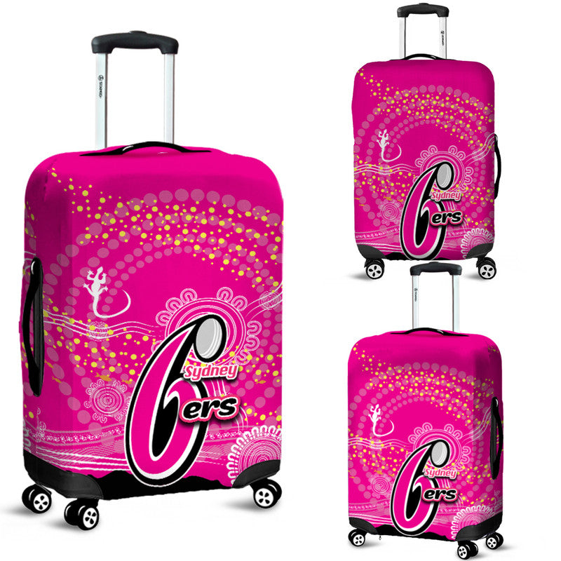 sydney-sixers-luggage-cover-cricket-aboriginal-vibe