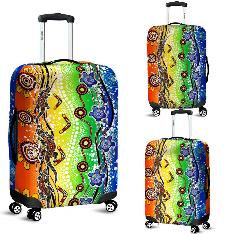 naidoc-aboriginal-lizard-and-turtle-luggage-cover