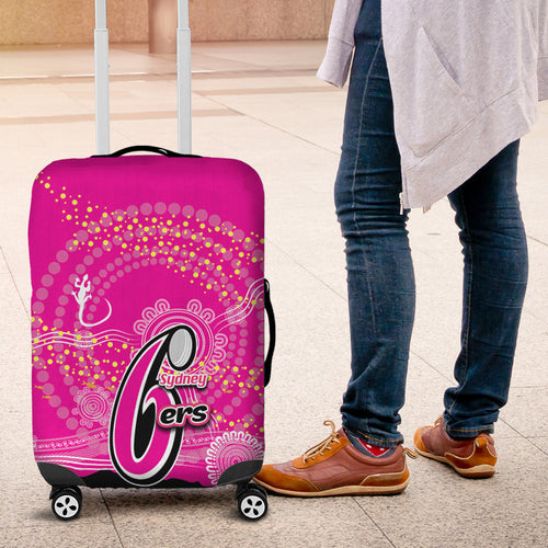 sydney-sixers-luggage-cover-cricket-aboriginal-vibe