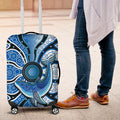 aboriginal-dolphins-luggage-cover-blue-sea