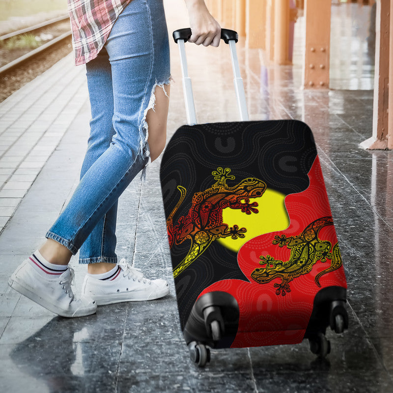 aboriginal-flag-mix-lizard-luggage-cover