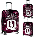 QLD Maroons luggage Cover Aboriginal  LT6