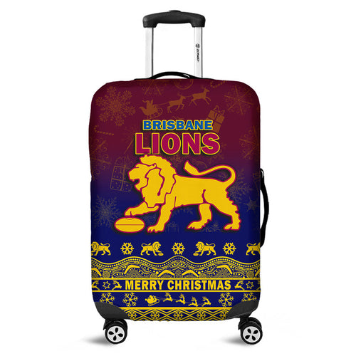 brisbane-unique-lions-winter-season-luggage-cover-lions-merry-christmas-no1
