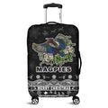 collingwood-pies-unique-winter-season-luggage-cover-magpies-merry-christmas-no1