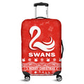 sydney-swans-unique-winter-season-luggage-cover-swans-merry-christmas-no1