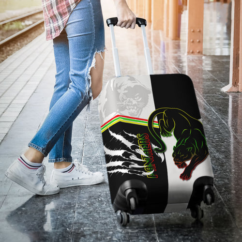 panthers-luggage-covers-claws-half-black-white-style