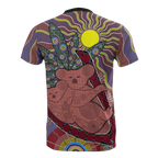 aboriginal-t-shirt-koala-family-sun-dot-painting
