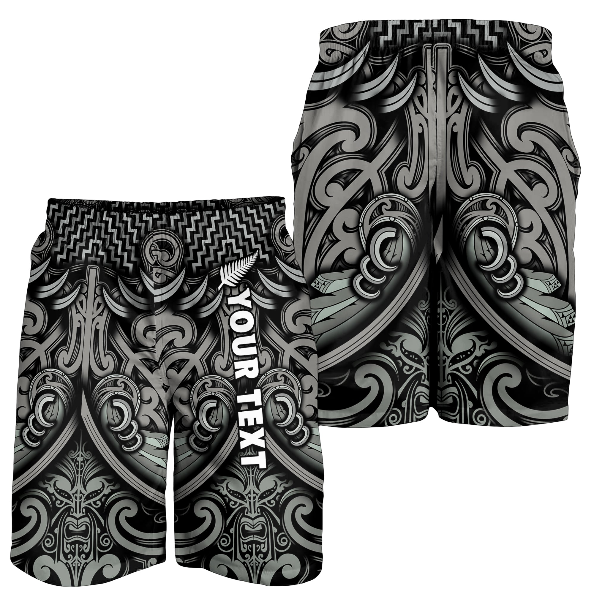 custom-personalised-new-zealand-silver-fern-rugby-men-shorts-all-black-nz-maori-pattern