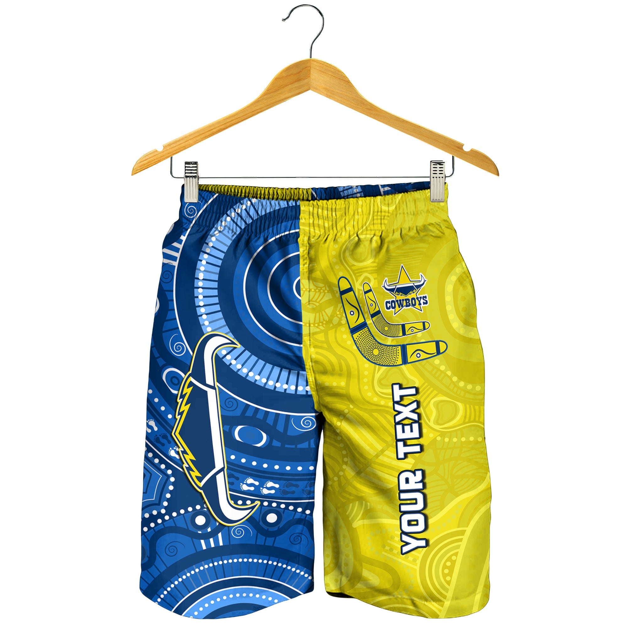 custom-personalised-cowboys-rugby-men-shorts-aboriginal-boomerang-go-premiers-north-queensland