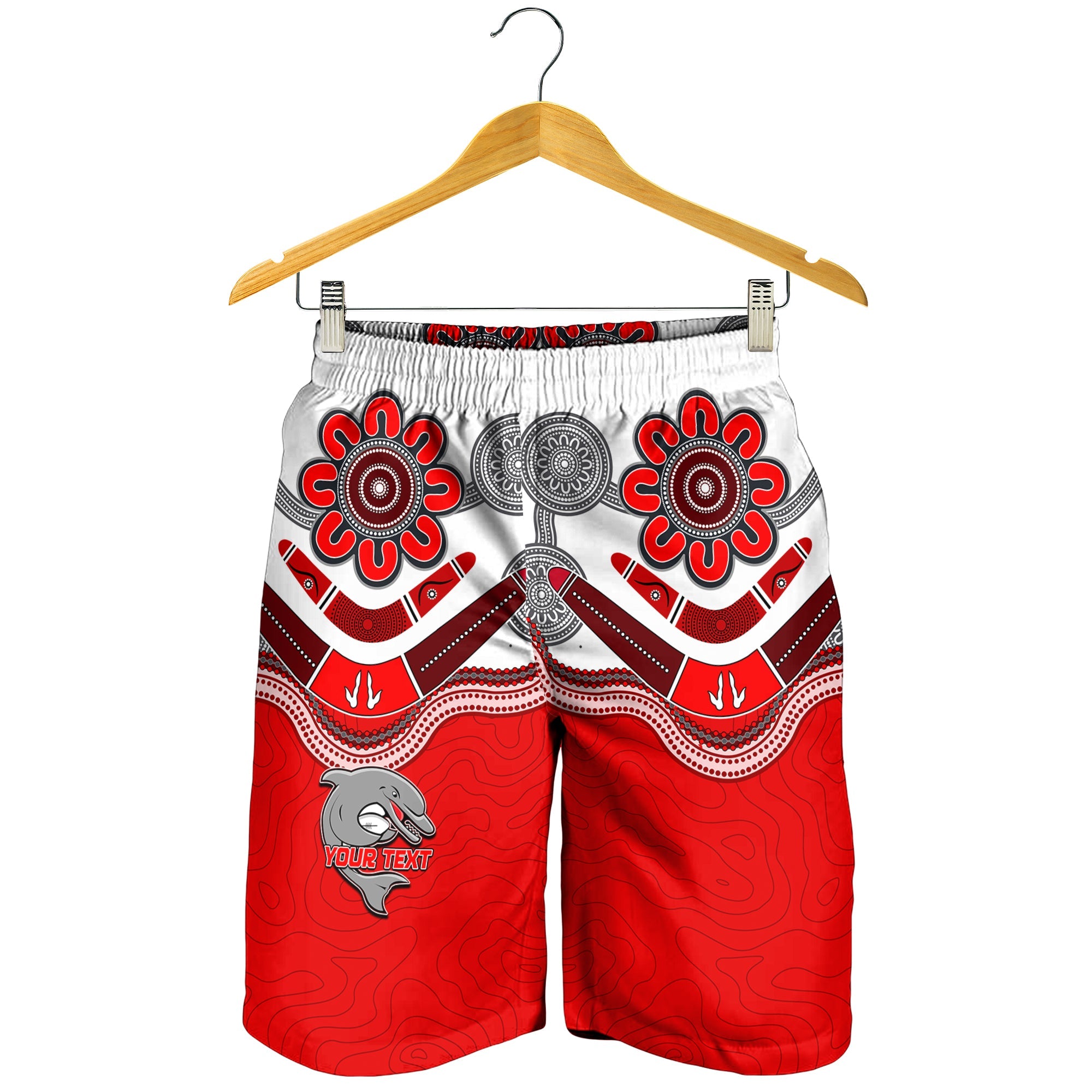 custom-personalised-dolphins-rugby-men-shorts-redcliffe-come-back-stronger