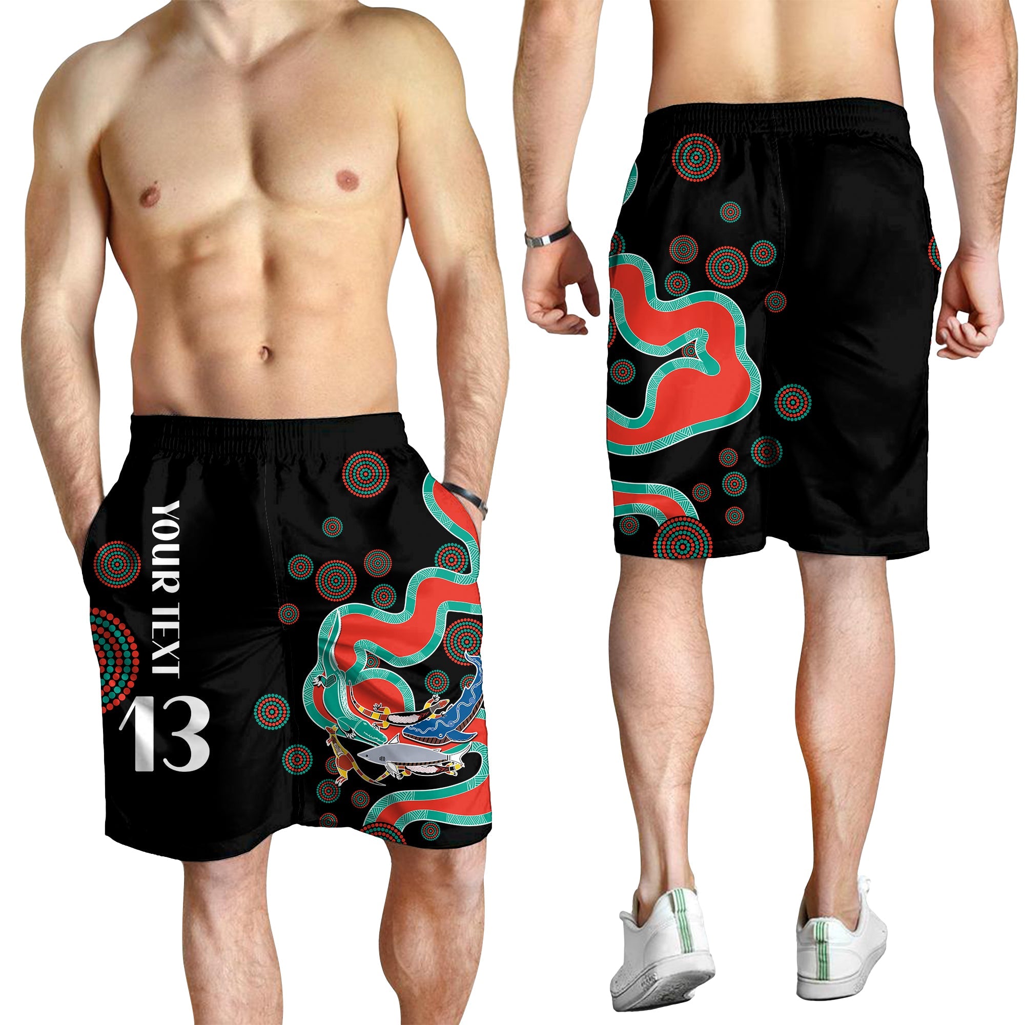 custom-text-and-number-rabbitohs-men-shorts-go-the-bunnies-aboriginal
