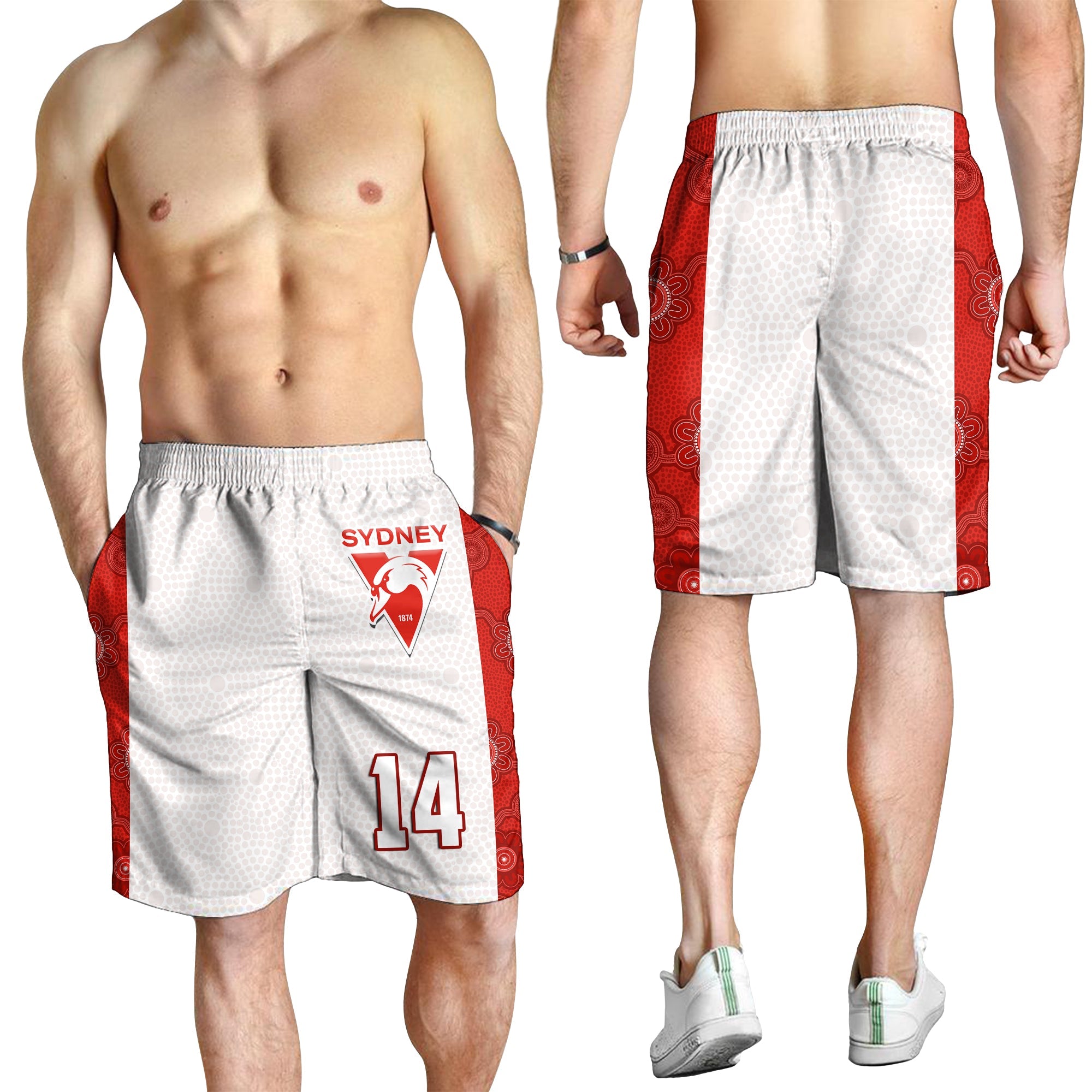 custom-number-sydney-football-men-shorts-swans-1874-dot-painting-artsy