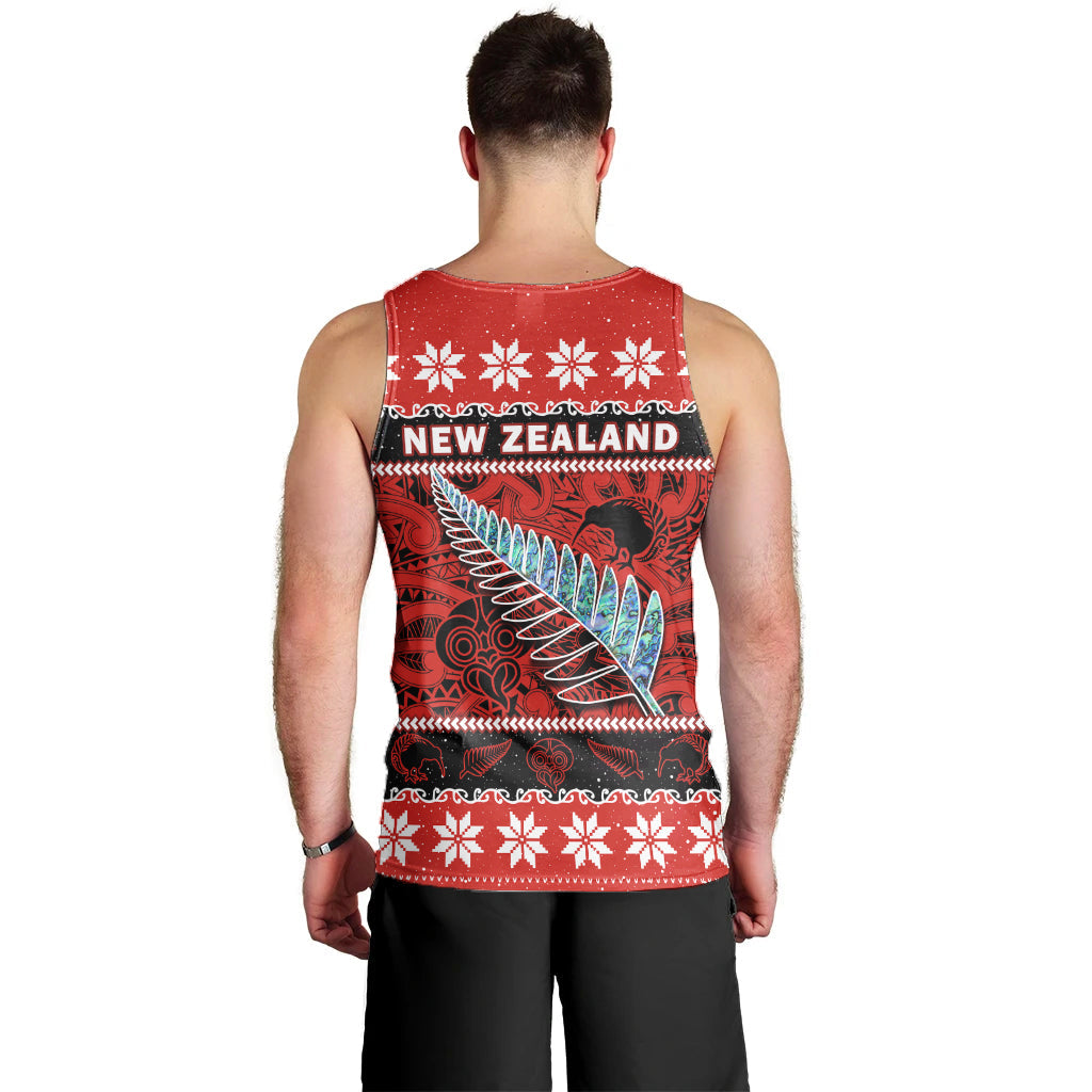 new-zealand-christmas-men-tank-top-paua-shell-silver-fern-meri-kirihimete