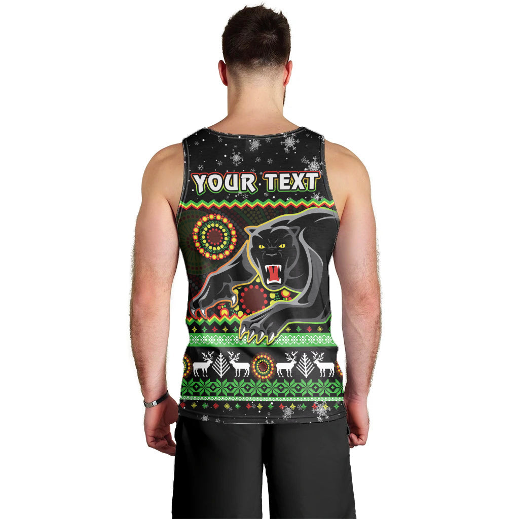 custom-personalised-panthers-christmas-men-tank-top-aboriginal-pattern-penrith-black-version