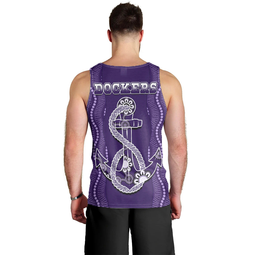 dockers-football-men-tank-top-fremantle-anchor-mix-aboriginal-pattern-dynamic-style