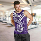 custom-text-and-number-dockers-football-men-tank-top-fremantle-anchor-mix-aboriginal-pattern-dynamic-style