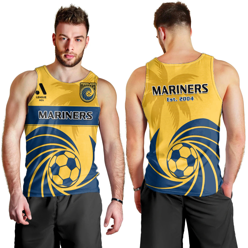 central-coast-football-men-tank-top-a-league-men-mariners-2004-palm-tree-simple-style