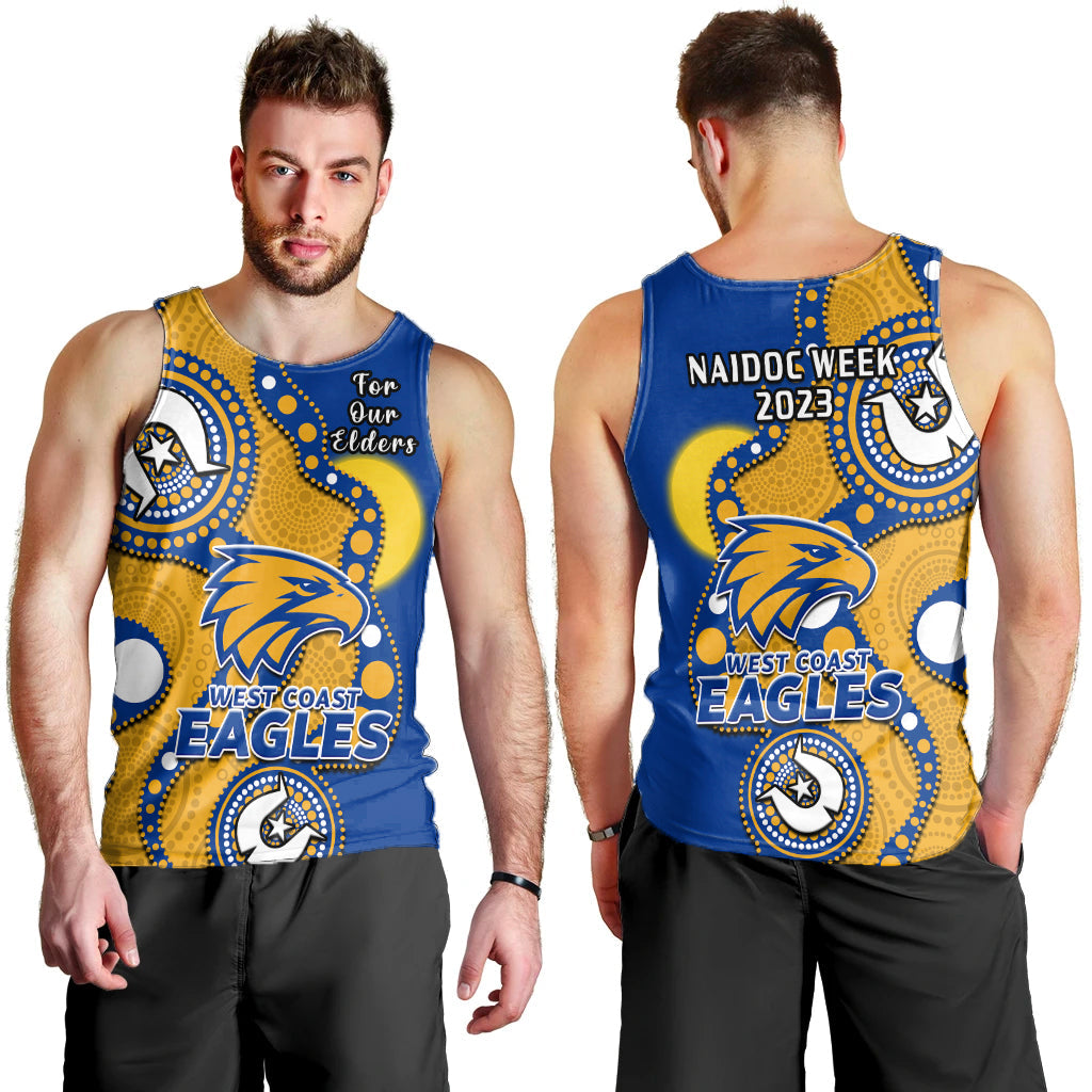 west-coast-eagles-football-naidoc-2023-men-tank-top-indigenous-for-our-elders