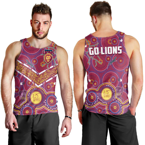 brisbane-football-men-tank-top-indigenous-pattern-go-lions-unique-version