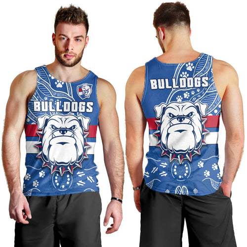 bulldogs-football-men-tank-top-scraggers-1877-aboriginal-dot-painting-newest-version