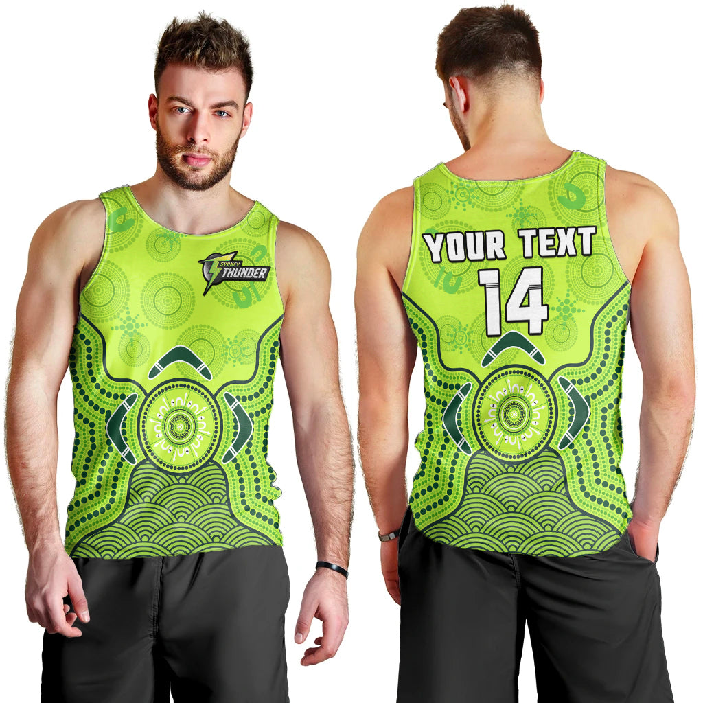 custom-text-and-number-sydney-thunder-men-tank-top-gradient-aboriginal-dot-painting
