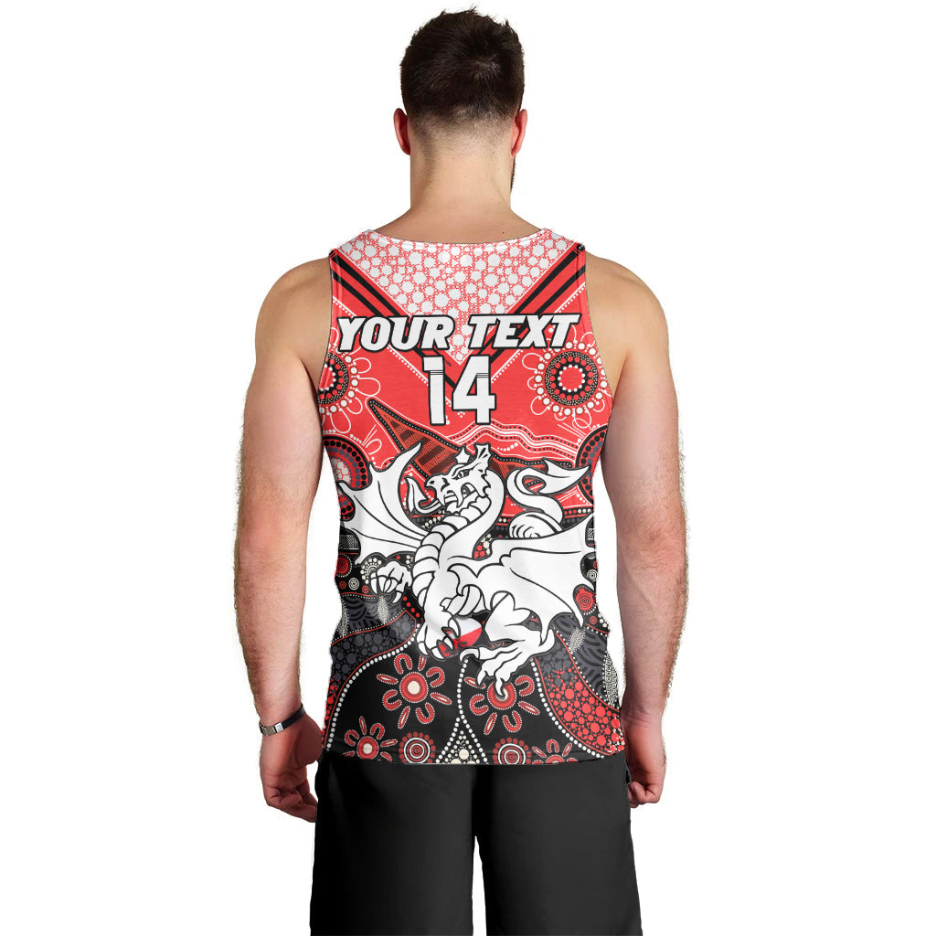 custom-text-and-number-dragons-rugby-men-tank-top-indigenous-pattern-artsy-version