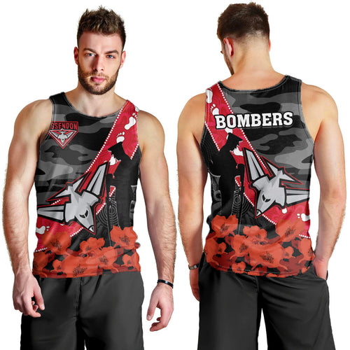 essendon-football-anzac-2023-men-tank-top-bombers-aboriginal-mix-poppy-camouflage