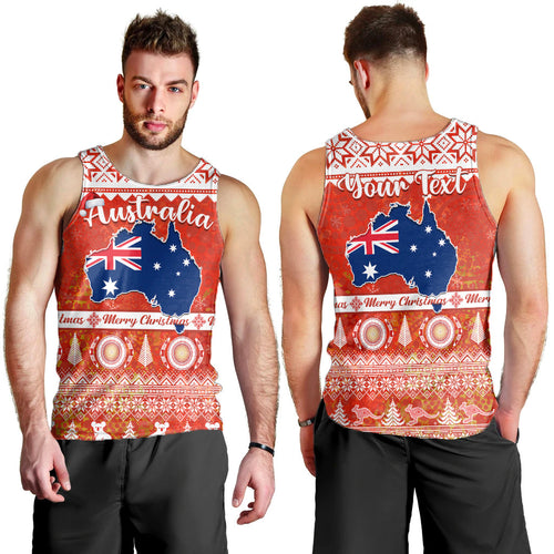 custom-personalised-australia-men-tank-top-australian-map-aboriginal-painting-merry-christmas