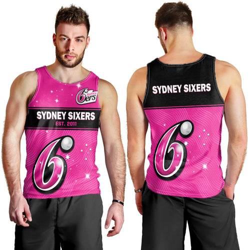 sydney-sixers-men-tank-top-est-2011-simple-style