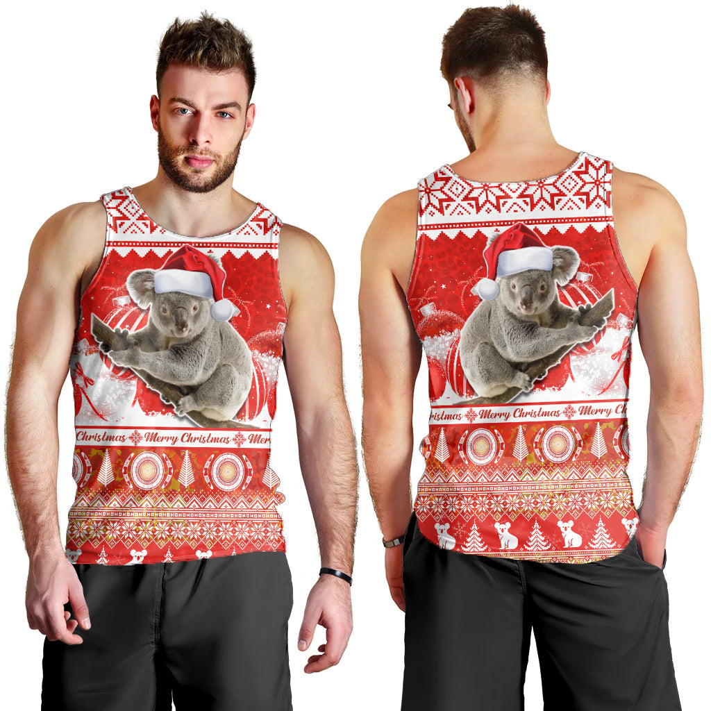 australia-men-tank-top-koala-aboriginal-painting-merry-christmas