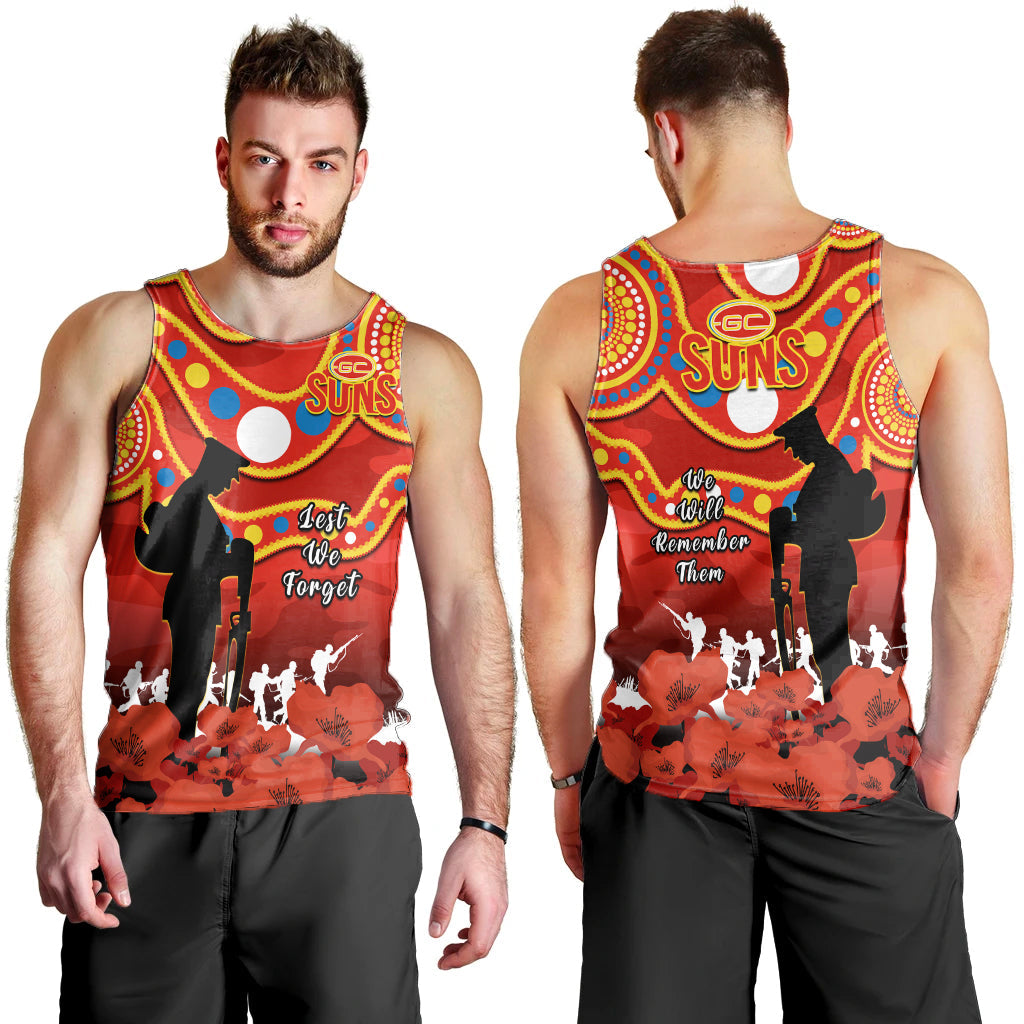 gold-coast-football-anzac-2023-men-tank-top-suns-aboriginal-mix-poppy-camouflage