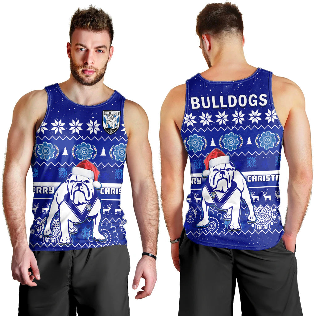 bulldogs-rugby-christmas-men-tank-top-berries-merry-xmas-aboriginal-art