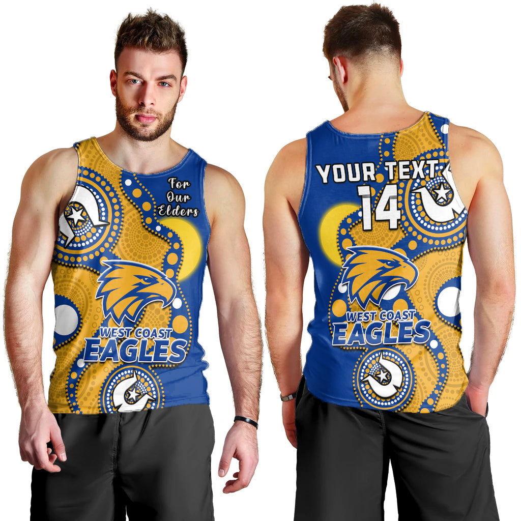 custom-text-and-number-west-coast-eagles-football-naidoc-2023-men-tank-top-indigenous-for-our-elders