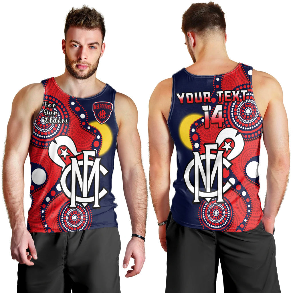 custom-text-and-number-melbourne-football-naidoc-2023-men-tank-top-demons-for-our-elders-indigenous