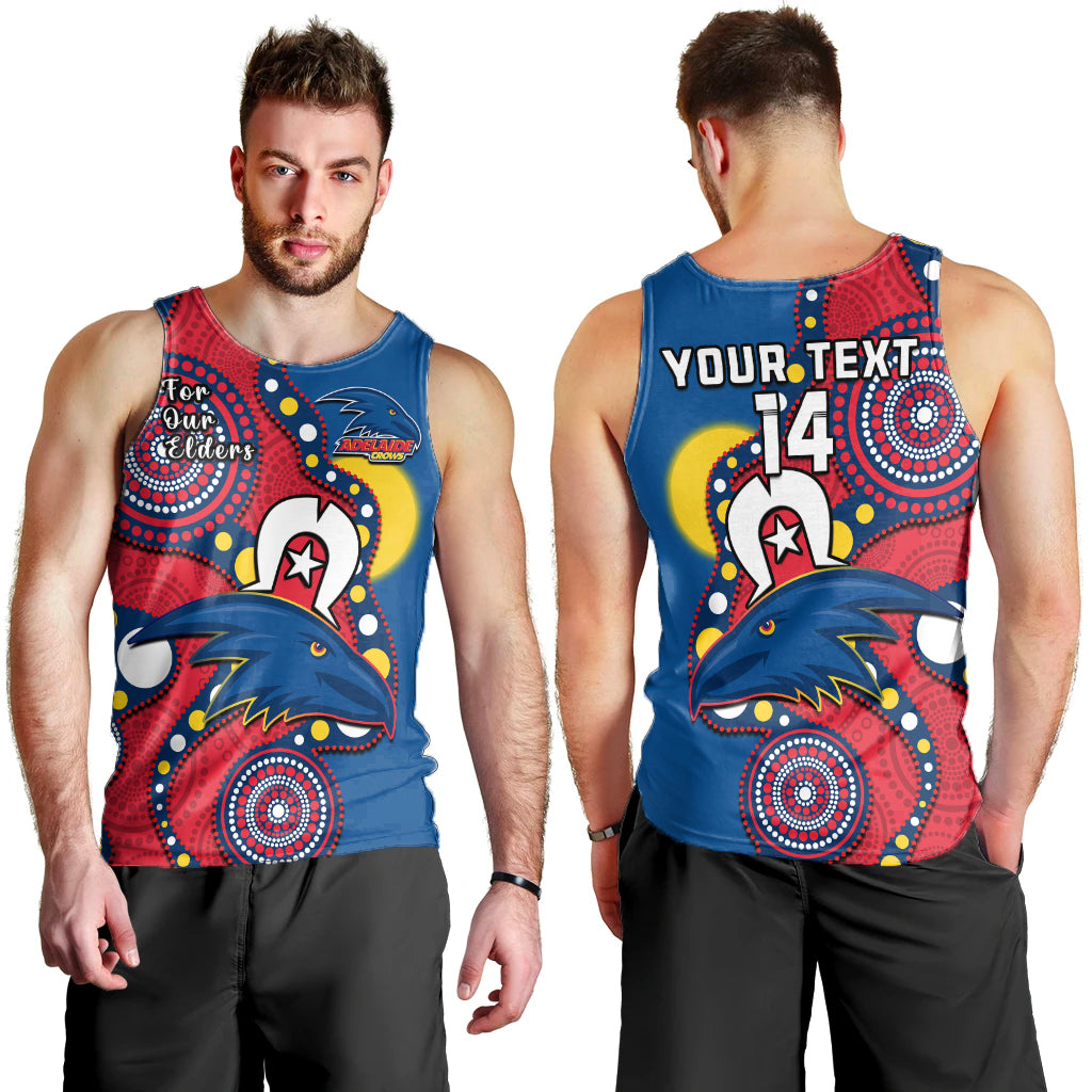 custom-text-and-number-adelaide-football-naidoc-2023-men-tank-top-crows-for-our-elders-indigenous