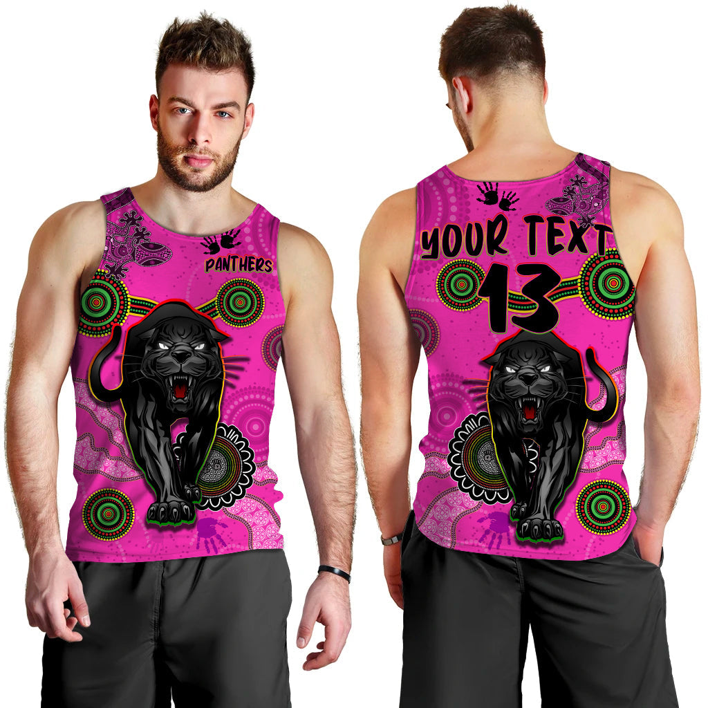 custom-text-and-number-panthers-men-tank-top-aboriginal-with-lizard