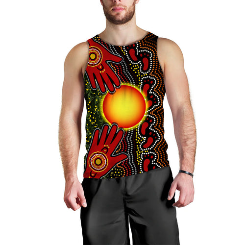 custom-text-and-number-aboriginal-dot-painting-men-tank-top-go-to-touch-the-sun