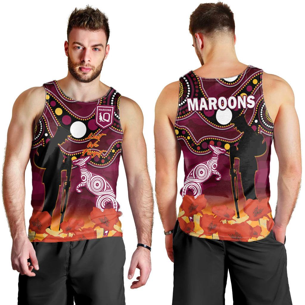 maroons-rugby-anzac-2023-men-tank-top-qld-aboriginal-mix-poppy-camouflage
