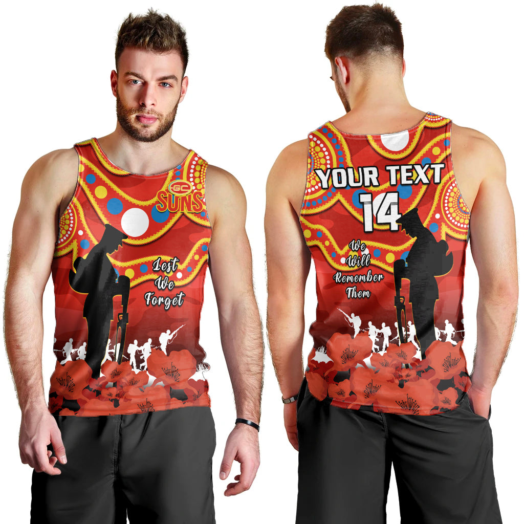 custom-text-and-number-gold-coast-football-anzac-2023-men-tank-top-suns-aboriginal-mix-poppy-camouflage